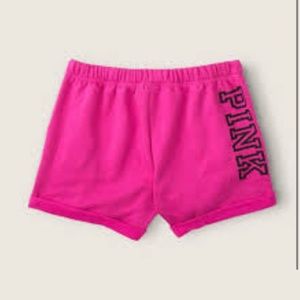 VS PINK Boyfriend Logo Shorts XXL